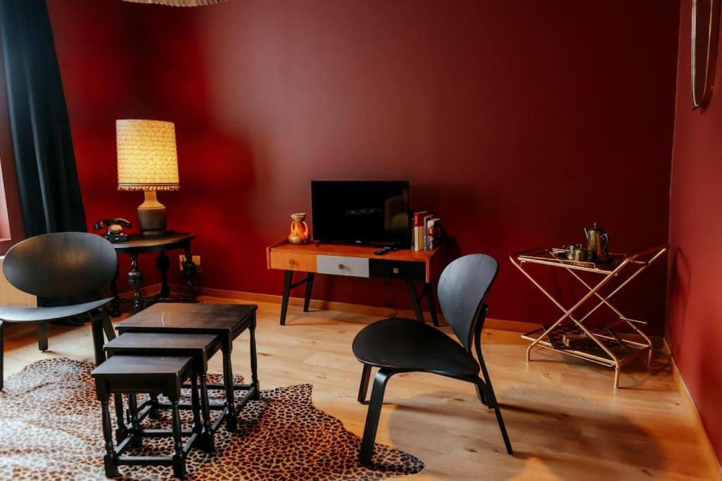 Le Retro Chic - Grand Duplex Pour 6 Dans Le Centre Apartment Лиеж Екстериор снимка